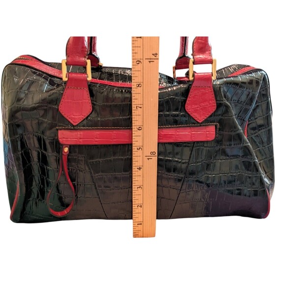 Leather Handbag Purse Dog Design Original By Sharif 1827 - Picture 4 of 13